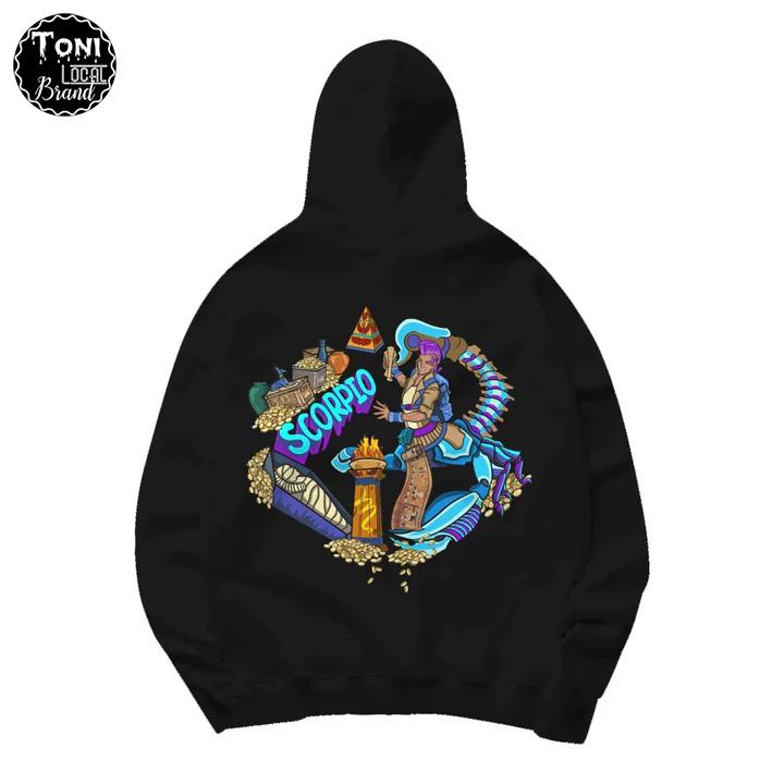 Áo Hoodie Local Brand Unisex BỌ CẠP Nỉ Bông Form Rộng Full Box (HD9030L - Bộ Sưu Tập 12 Cung Hoàng Đạo)