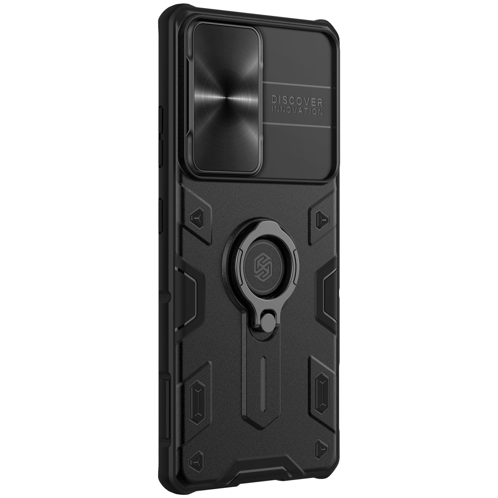 Ốp lưng Chống Shock Che Camera Nillkin CamShield Armor cho Samsung Galaxy S21 Ultra - Hàng Nhập Khẩu