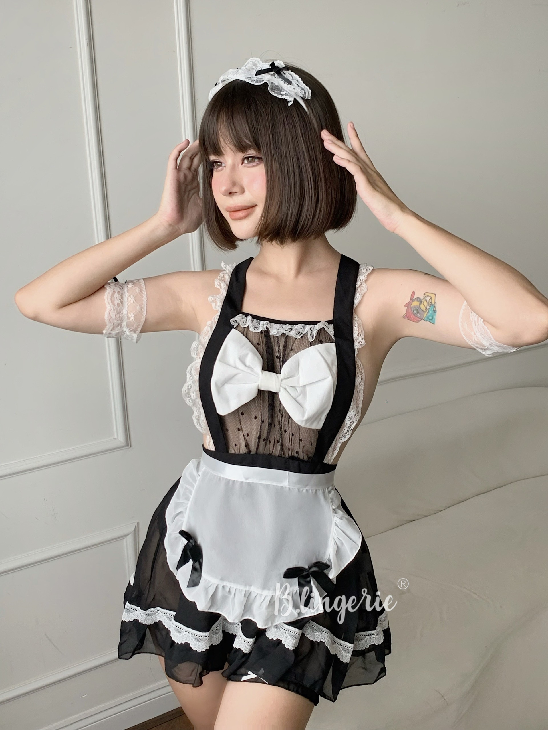 Đồ Ngủ Cosplay Cô Hầu Gợi Cảm (Không kèm tất) - B.Lingerie