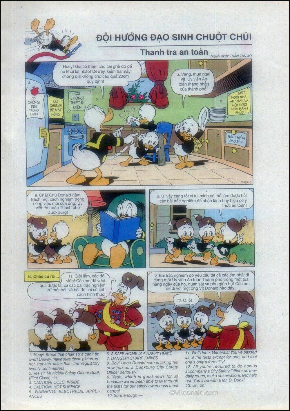 donald và bạn hữu chapter 82 4