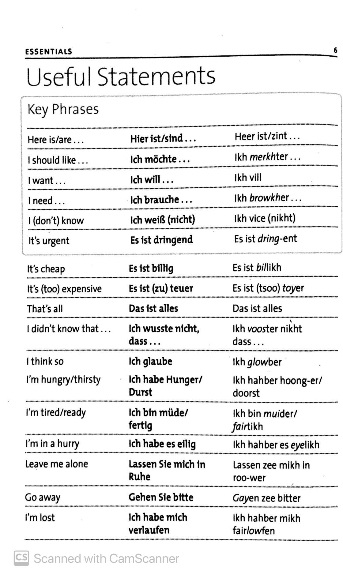 The Penguin German Phrasebook (Phrase Book, Penguin)