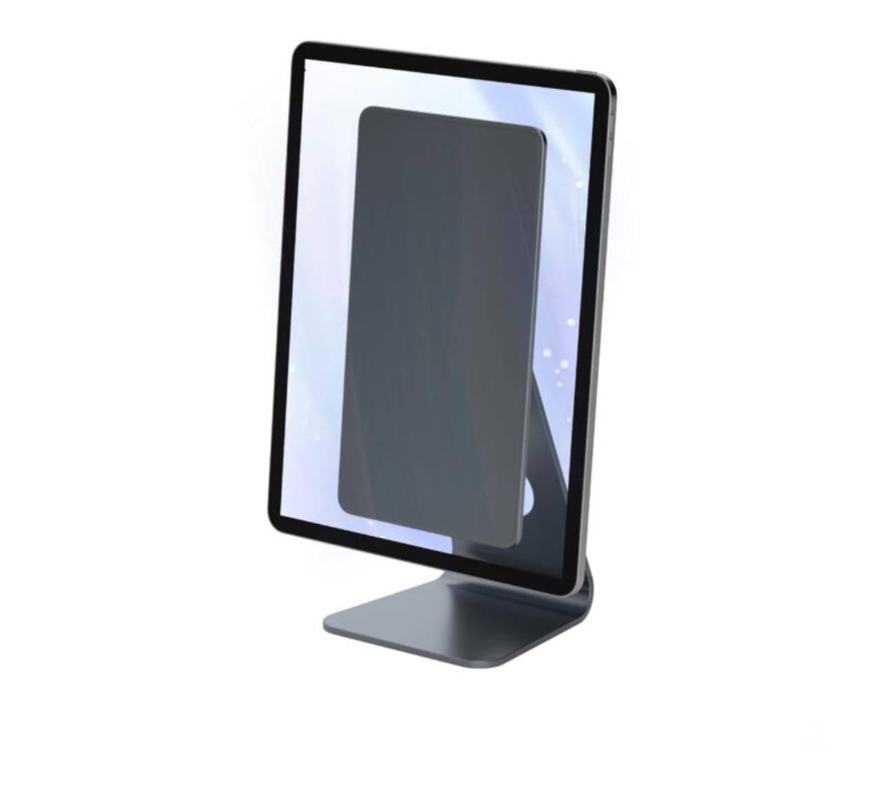 Giá Đỡ Hít Nam Châm Kê Ipad WiWu Hubble Smart Stand ZM309 Dành Cho Ipad Chất Liệu Nhôm Nguyên Khối, Chắc Chắn - Hàng Chính Hãng