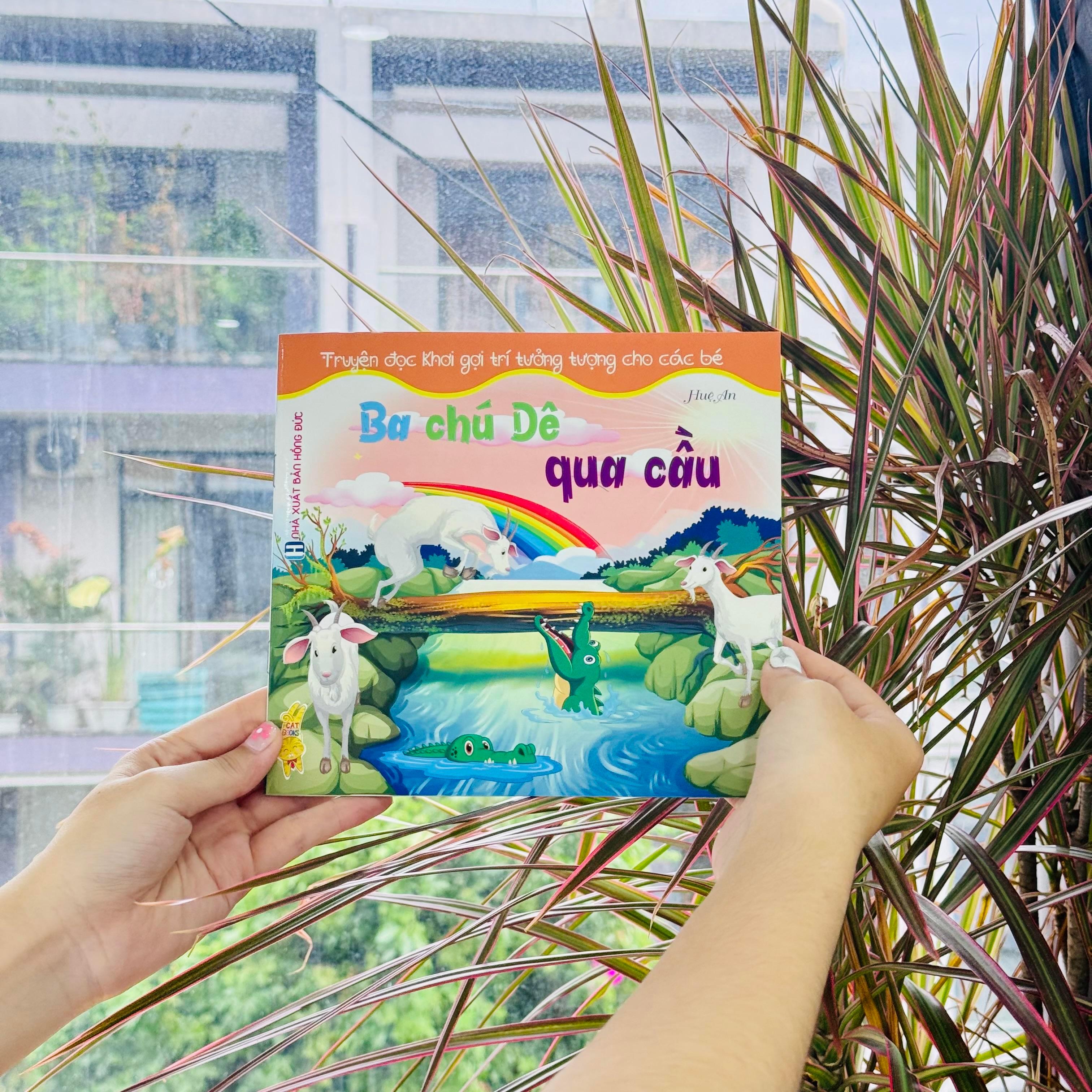 Sách - Ba Chú Dê Qua Cầu - Truyện Đọc Khơi Gợi Trí Tưởng Tượng Cho Các Bé - SBOOKS