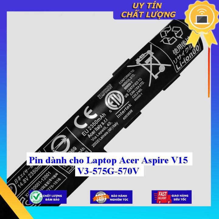 Pin dùng cho Laptop Acer Aspire V15 V3 575G 570V - Hàng Nhập Khẩu New Seal