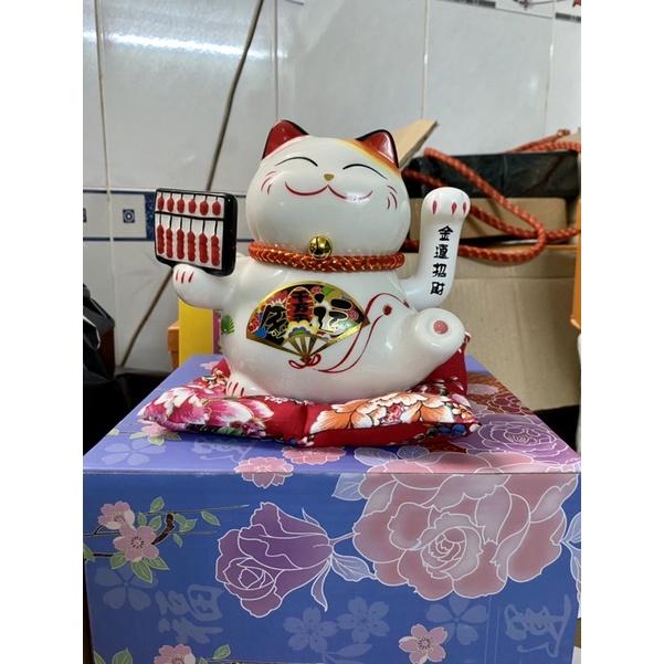 MÈO SỨ NEKO VẪY TAY 18CM