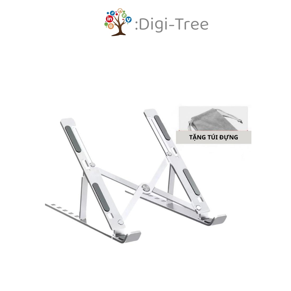 Kệ Đỡ Máy Tính, Giá Đỡ Laptop Nhôm, Kèm Túi Đựng,Thiết Kế Nhỏ Gọn,Tản Nhiệt Máy Tính,Tùy Chỉnh Độ Cao