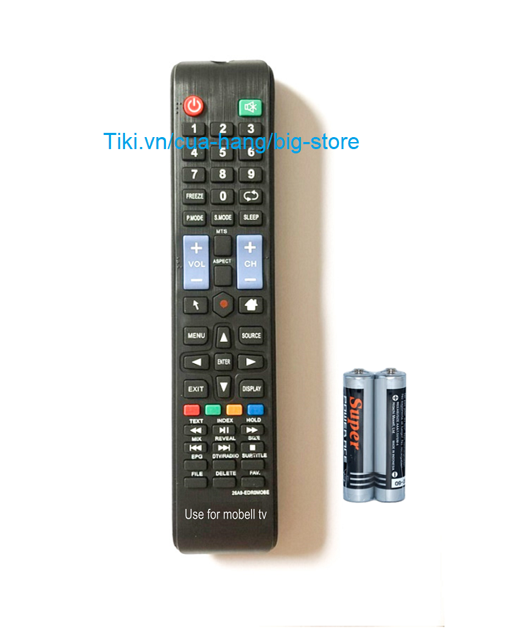 Remote Dành Cho Tivi Mobell Điều Khiển Internet Smart TV Kèm Pin