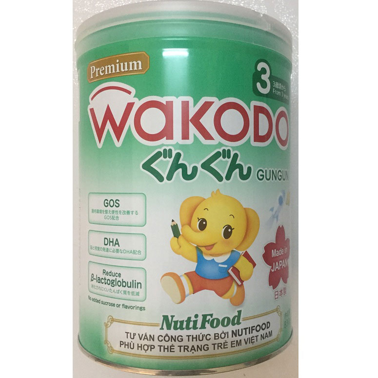 Sữa bột Wakodo số 3 lon 830g