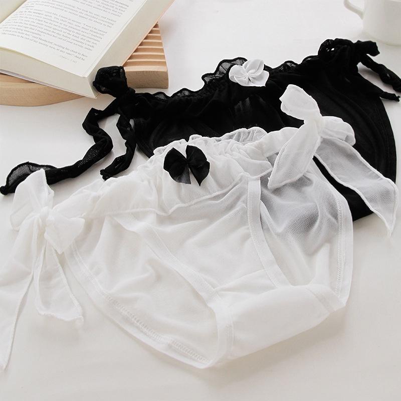 Quần Lót Nữ Ren Lưới Buộc Dây Hông Thời Trang Ngang Eo . Hàng Loại Đẹp.