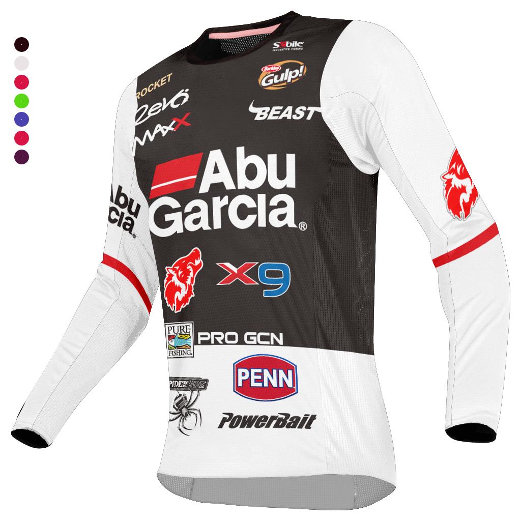 ABUGARCIA Áo sơ mi câu cá dài tay mùa hè thoáng khí và nhanh khô ngoài trời dành cho nam đi xe đạp Color: 1 Size: S