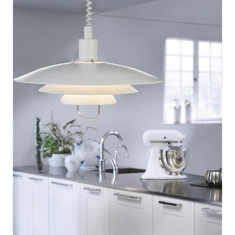 Đèn thả bàn ăn, đèn thả trần trang trí phòng KIRKENES thương hiệu Markslojd, Thụy Điển - Obin