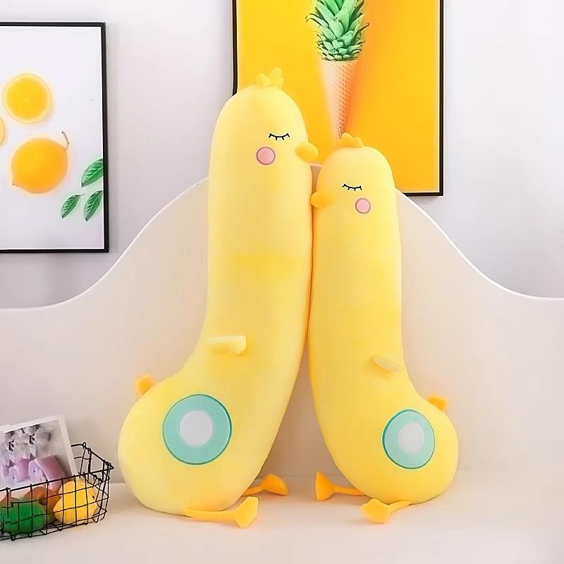 Gà bông vàng gối ôm siêu dễ thương