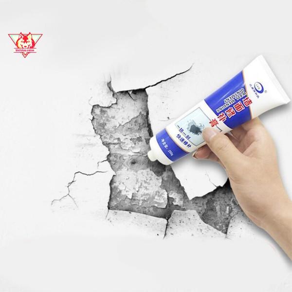 Keo vá tường chống thấm, keo vá vết nứt tường, trám chét vết nứt khe, hở tường chống ẩm mốc làm sạch tường