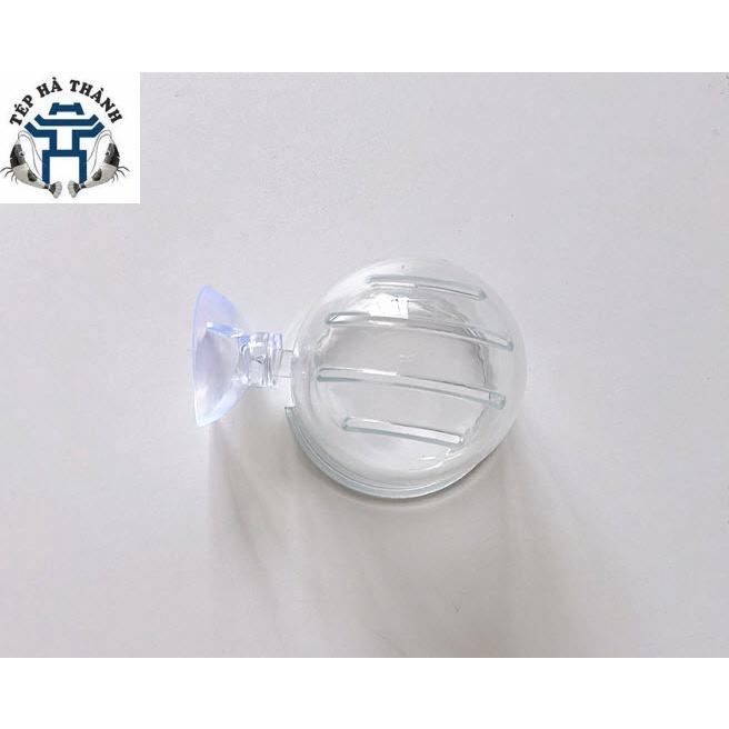Cốc Đựng Giun Cho Cá Ăn - Cốc Đựng Giun Dán Bể Kính