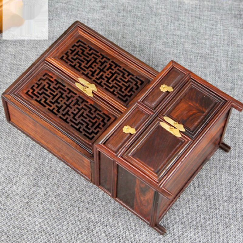 TỦ CÓ NGĂN KÉO KIỂU CỔ BẰNG GỖ TÍ HON ĐỂ MÔ HÌNH TRANG TRÍ