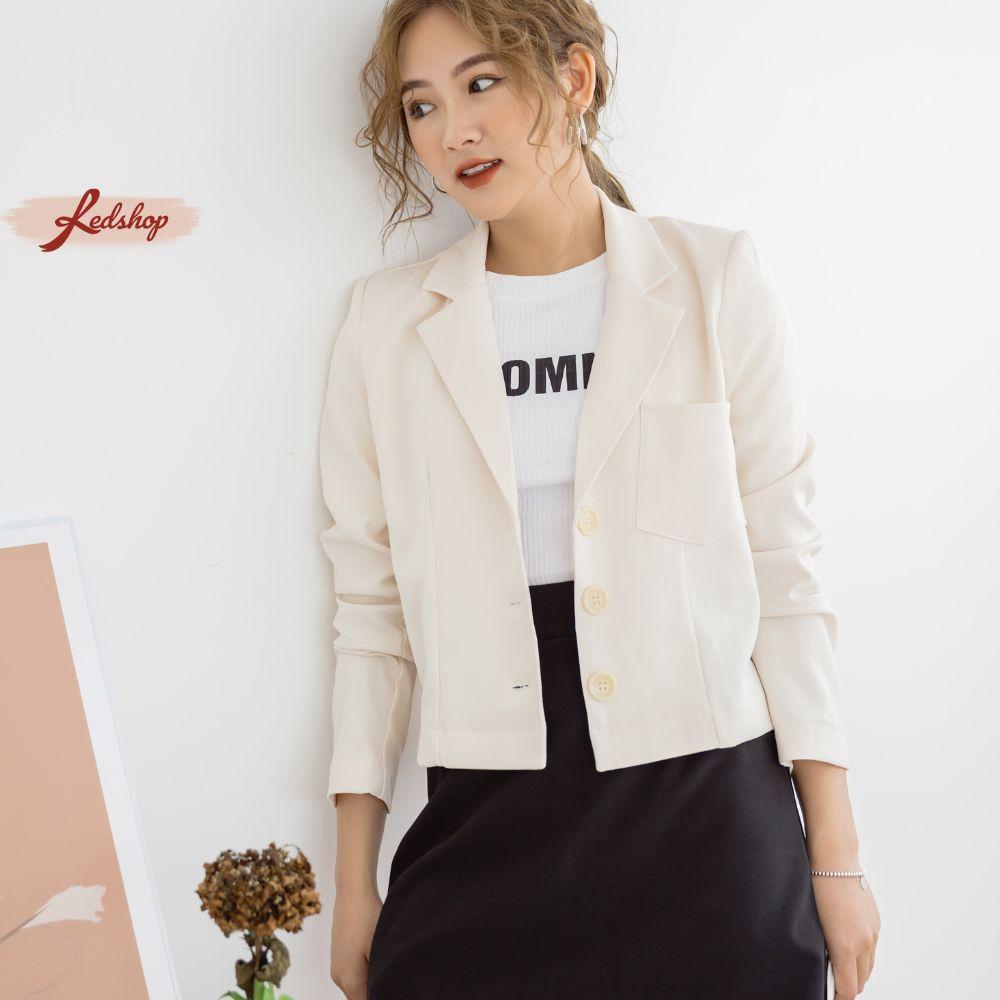 Áo blazer croptop công sở, đi chơi thời trang Hàn Quốc Red Shop_27930