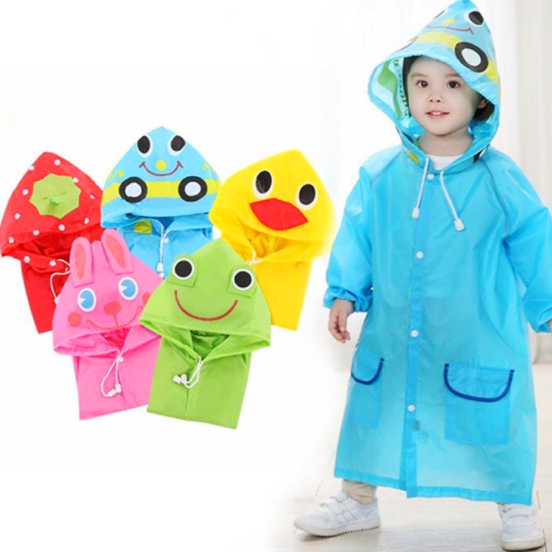 Áo mưa trẻ em xuất Nhật hình thú vui nhộn cho bé 3-10 tuổi – AM001