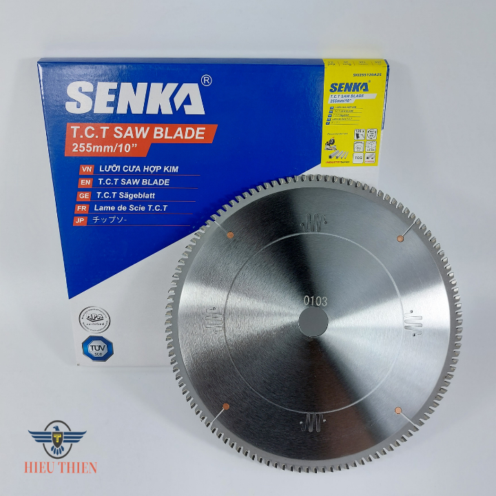 Lưỡi cắt nhôm hợp kim cao cấp 255mm 120 răng SENKA