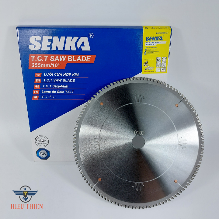 Lưỡi cắt nhôm hợp kim cao cấp 255mm 120 răng SENKA