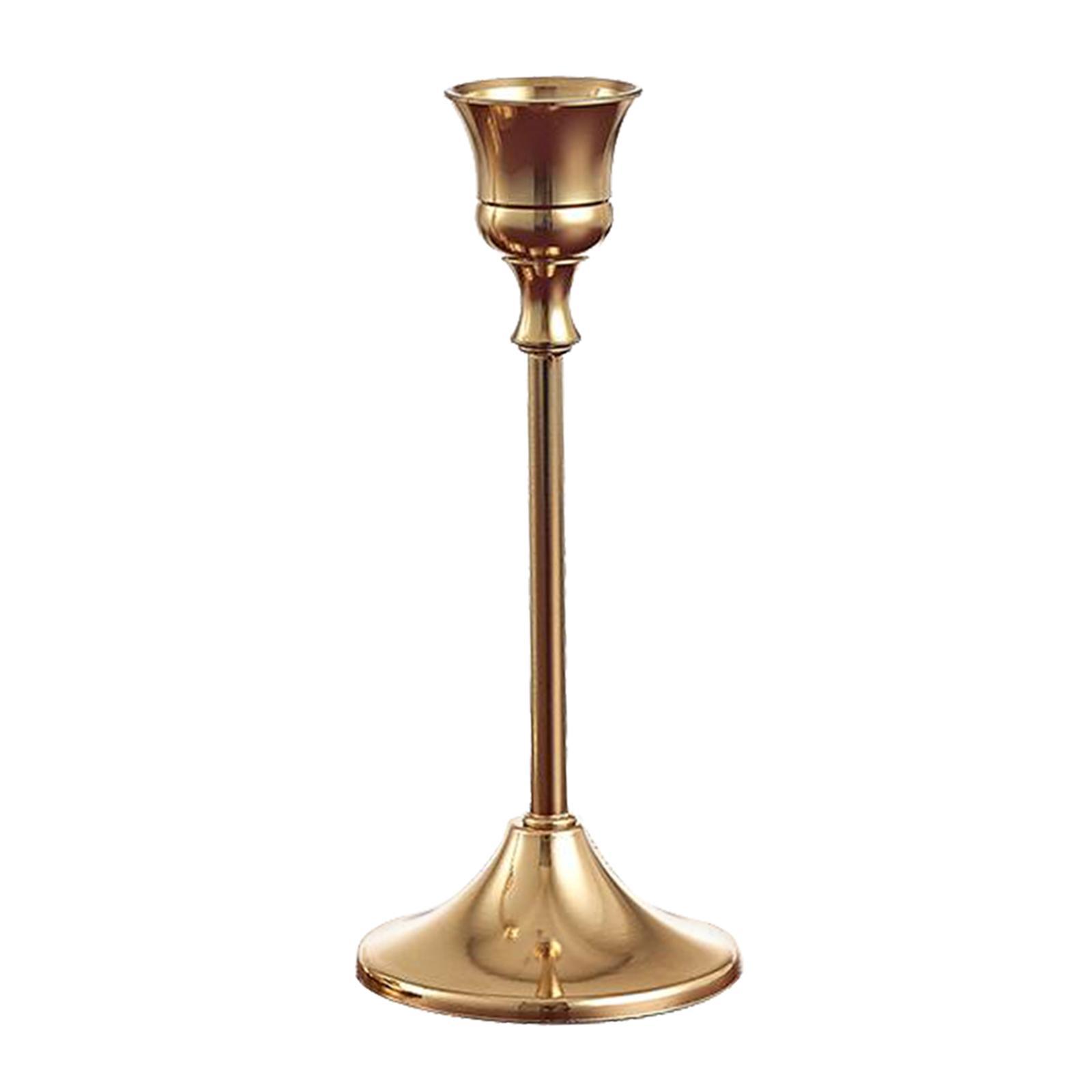 Metal Candle Stick Holders Stand for Wedding Party Home Office Decor S