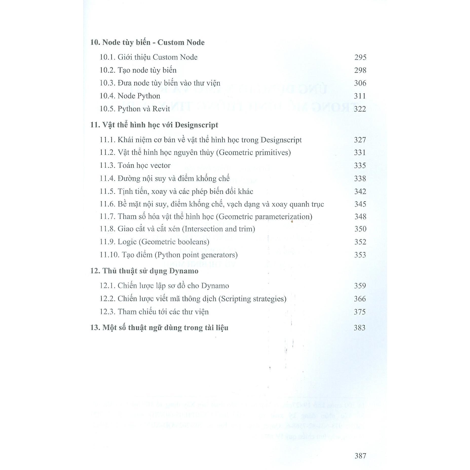 Sách - Ứng Dụng Dynamo Và Revit Trong Mô Hình Thông Tin Xây Dựng - NXB Xây Dựng