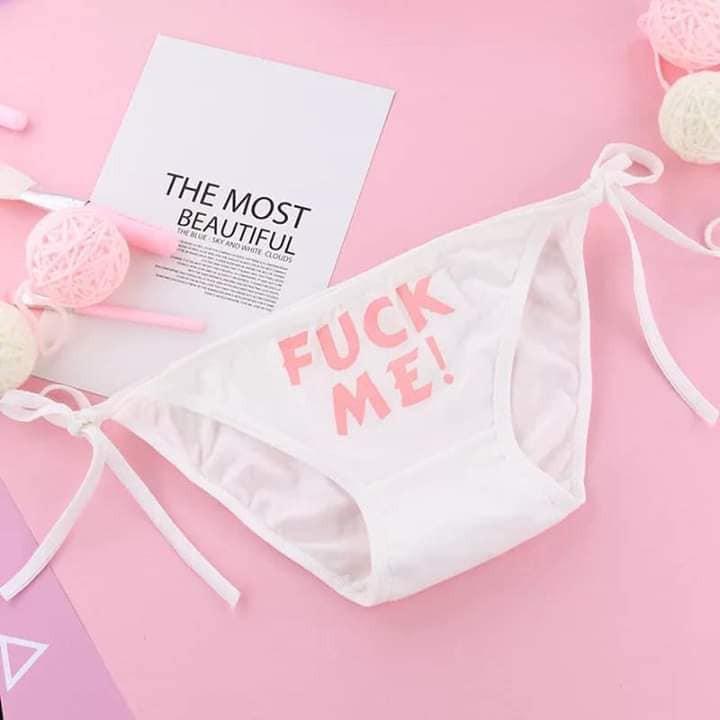 -Quần Lót Cotton Cột Dây