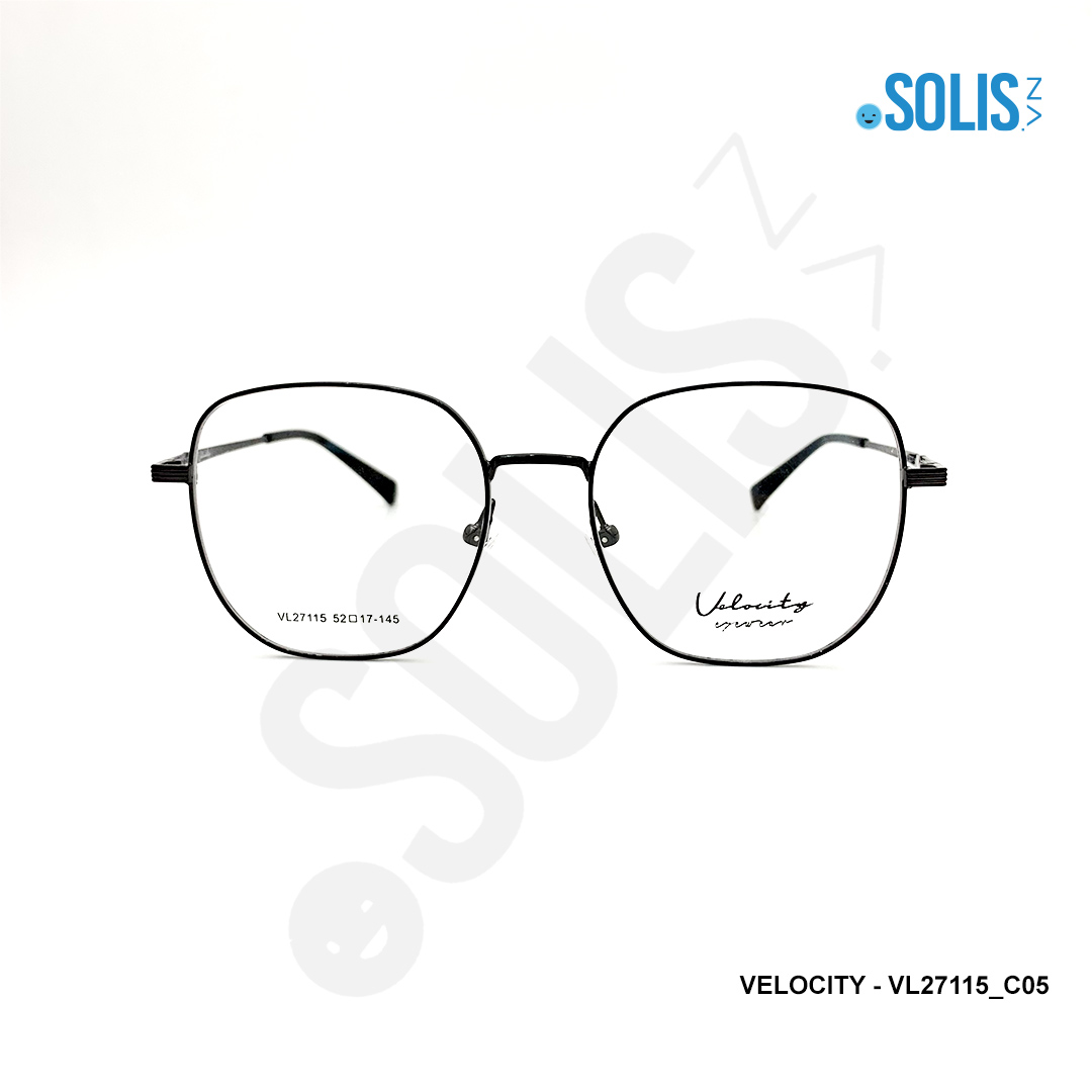 Gọng kính KL hiệu Velocity VL27115 - KÍNH KIM LOẠI HIỆU VELOCITY VL27115 KÍCH THƯỚC 52-17-145