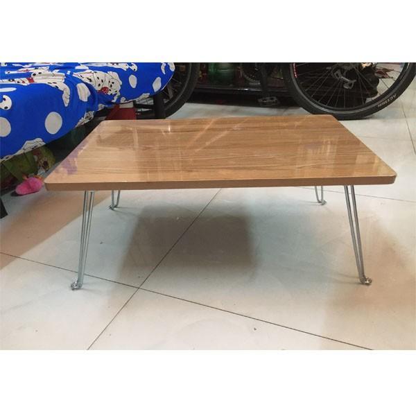 GIAO HỎA TỐCBàn xếp gấp gọn học sinh vân gỗ đẹp 50x70cm