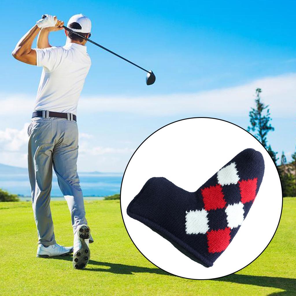 Golf Putter Head Cover  Closure Protector Cover Golf Club Head Cover