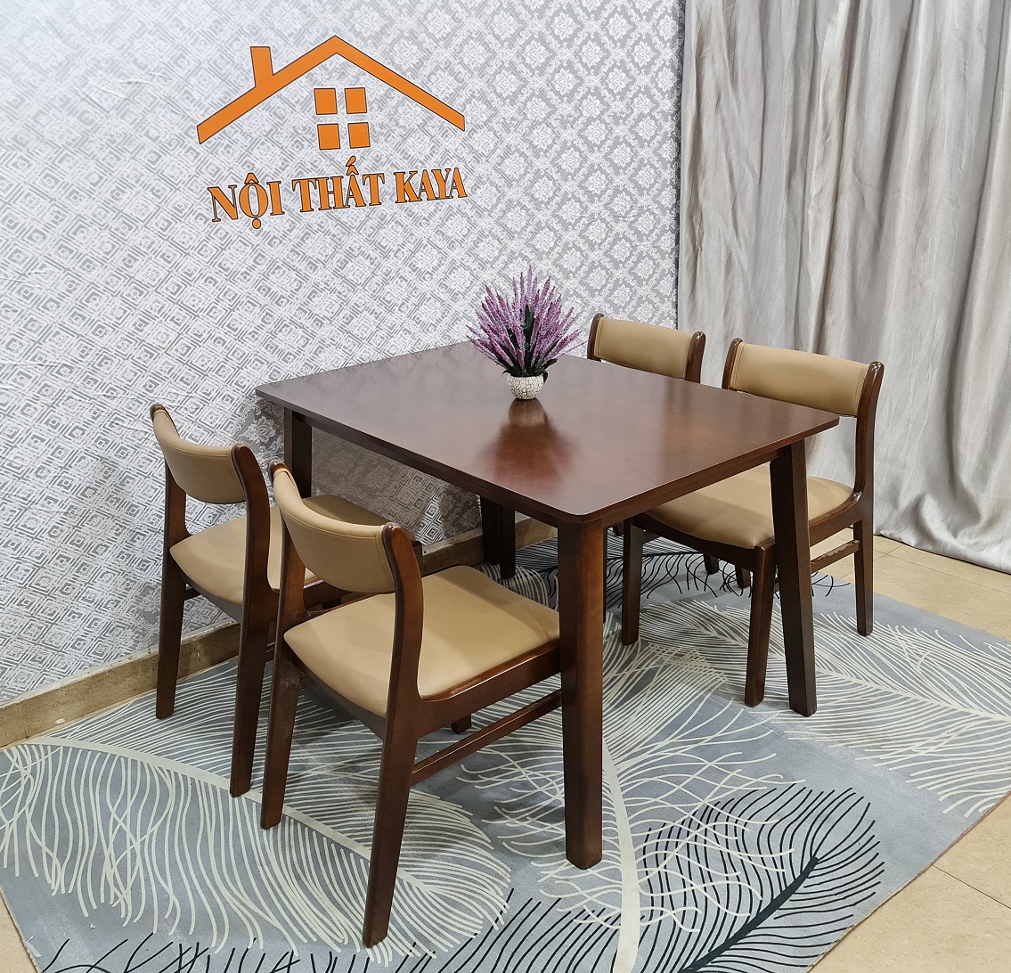 Bộ bàn 4 ghế Benla 1m2