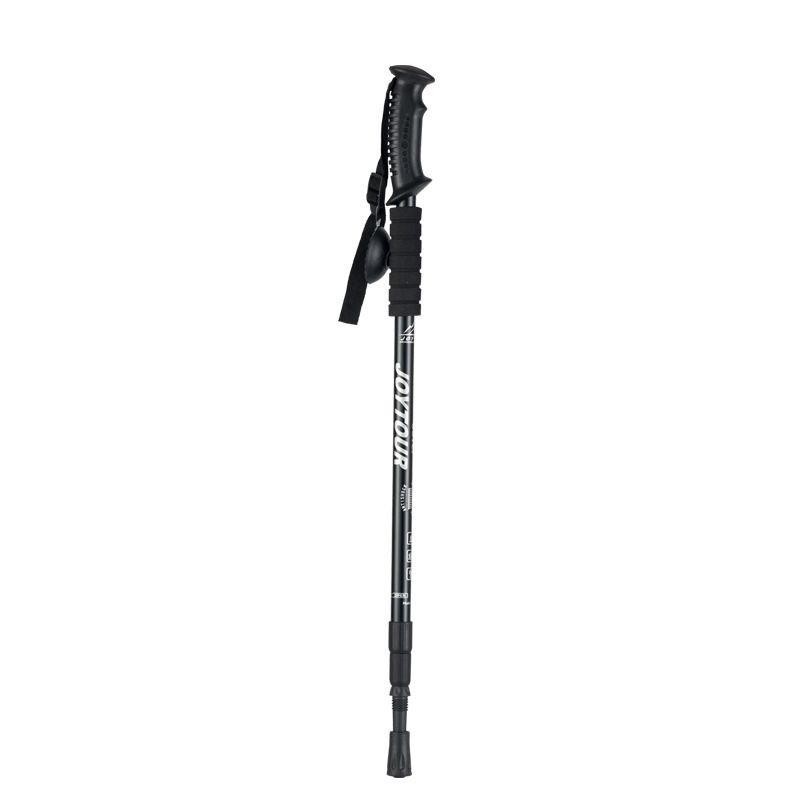 Gậy leo núi rút gọn JOYTOUR 65-135cm Tay thẳng, Gậy đi bộ leo núi bằng hợp kim nhôm giảm sóc chịu lực