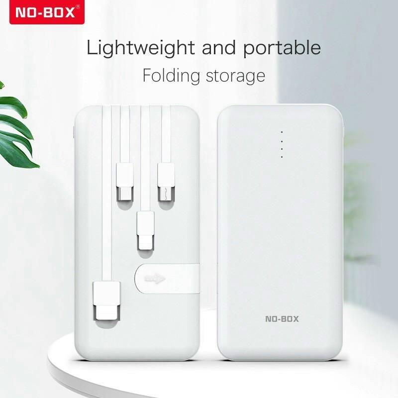 Sạc dự phòng 10000mAh đa chân cáp 4in1