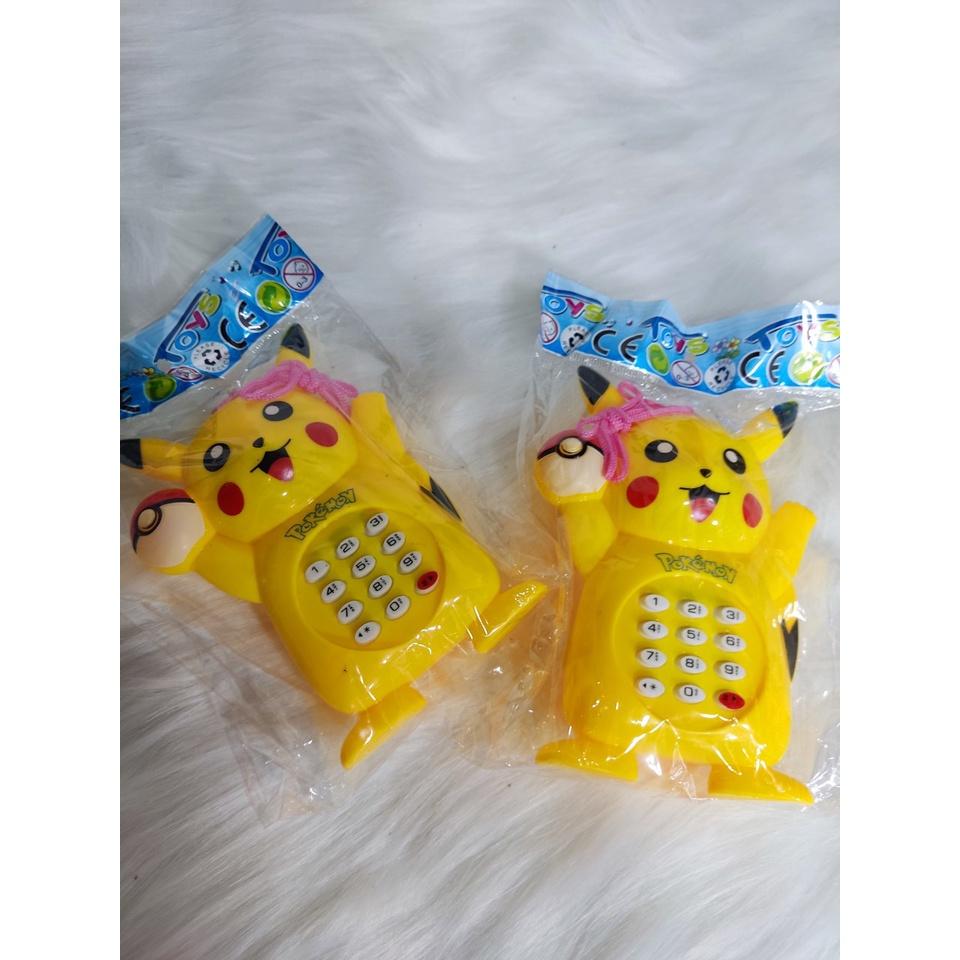 Đồ chơi điện thoai pikachu có nhạc siêu dễ thương