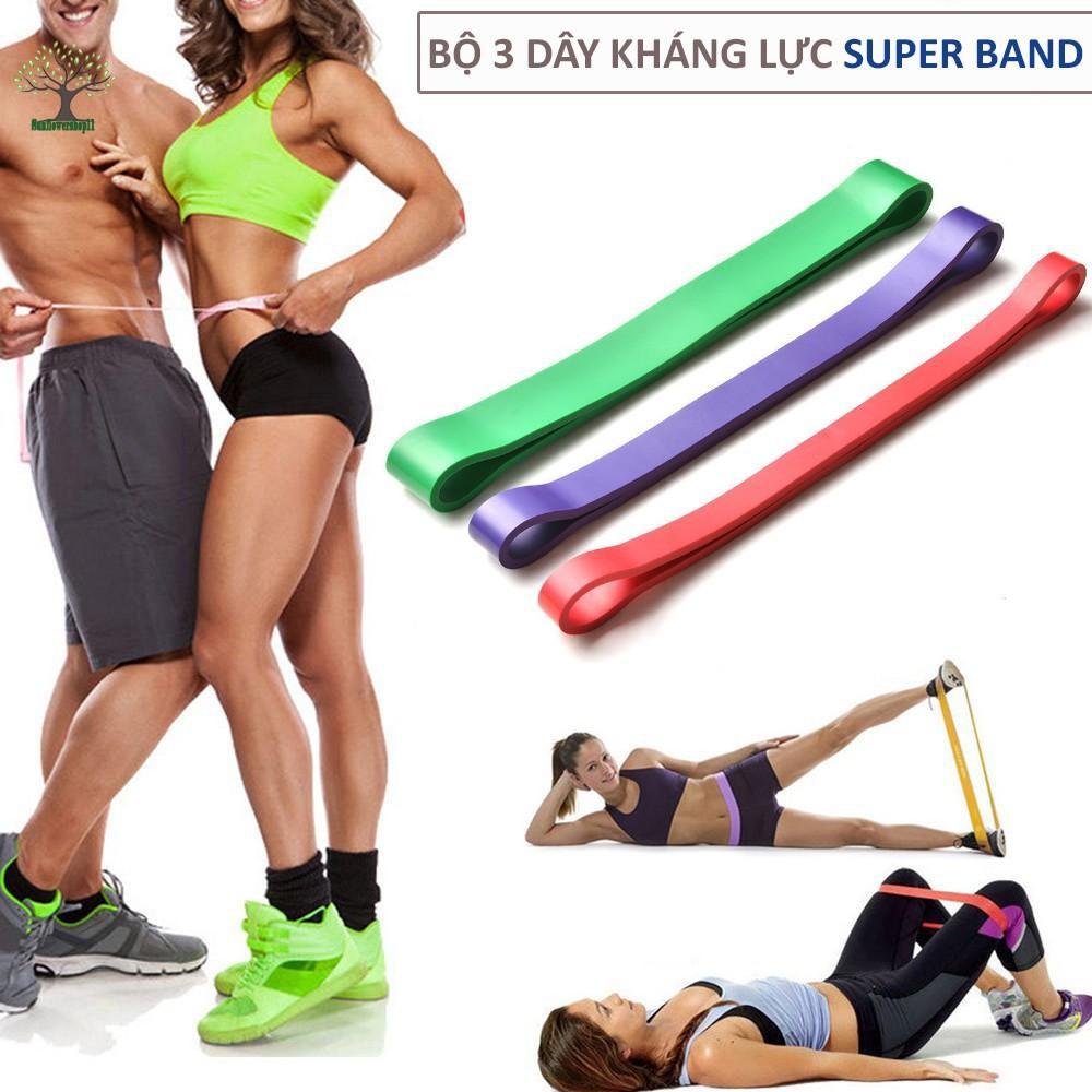 Bộ 3 Dây Kháng Lực Super Band