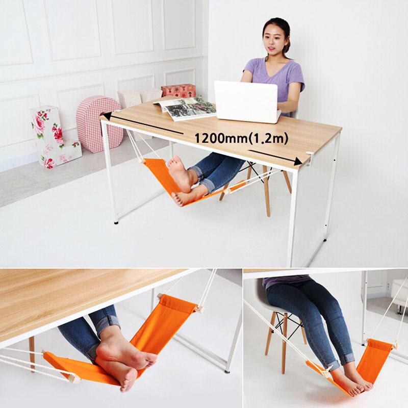 Bàn Làm Việc Di Động Chân Võng Giày Lười Giản Dị Để Bàn Còn Lại Chân Đưa Chân ĐầM Xòe Chân Ngoài Trời Ghế Nghỉ Ngơi Cho Văn Phòng Nhà Chân hamacs