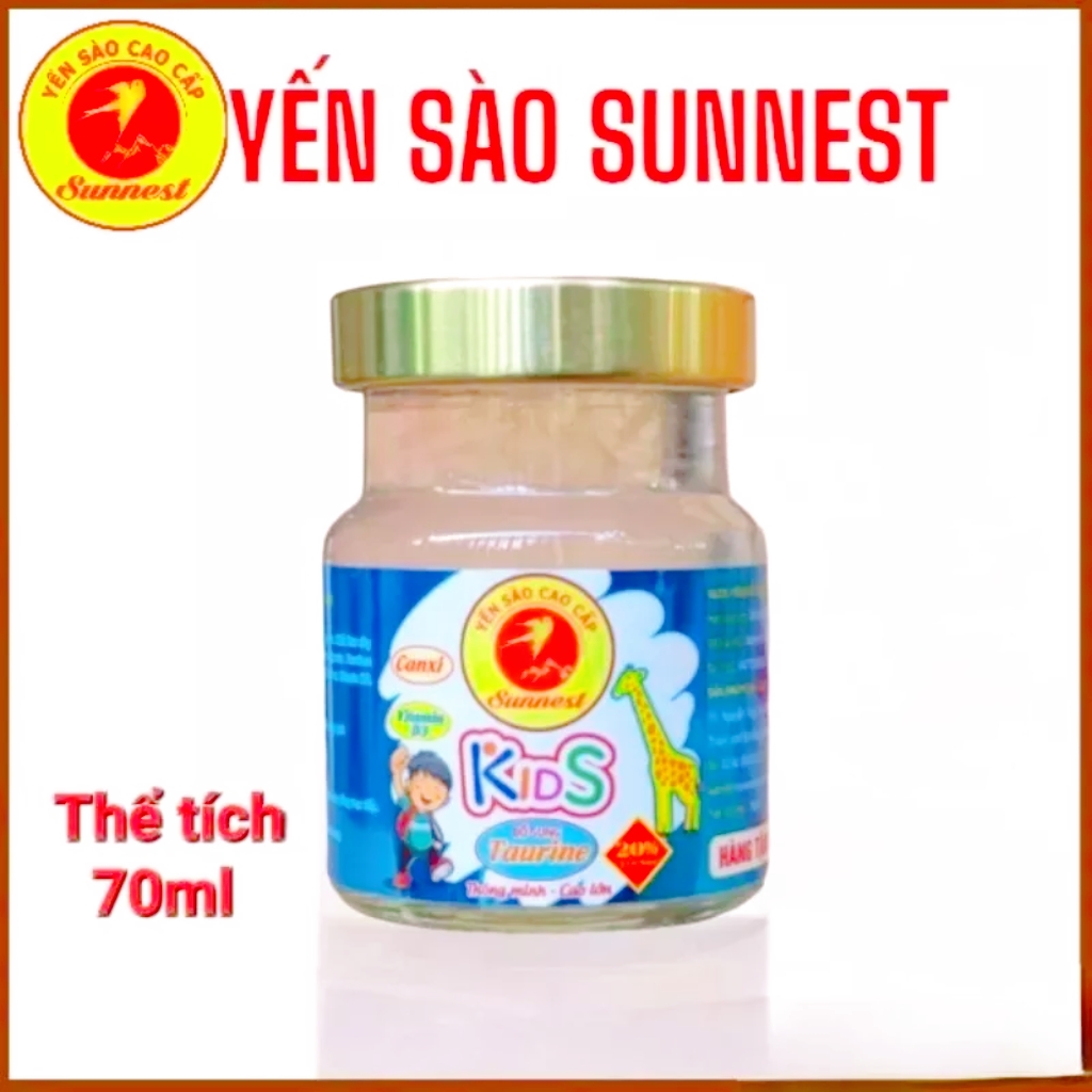 Lẻ 1 Hũ YếnSàoSUNNEST (HươngVani) 20 Cao Cấp Chuyên Dùng Cho Bé Giúp Khoẻ Mạnh, Cao Lớn, Thông Mi