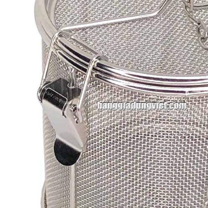 DỤNG CỤ LỌC GIA VỊ BẰNG INOX CAO CẤP 18*18 cm