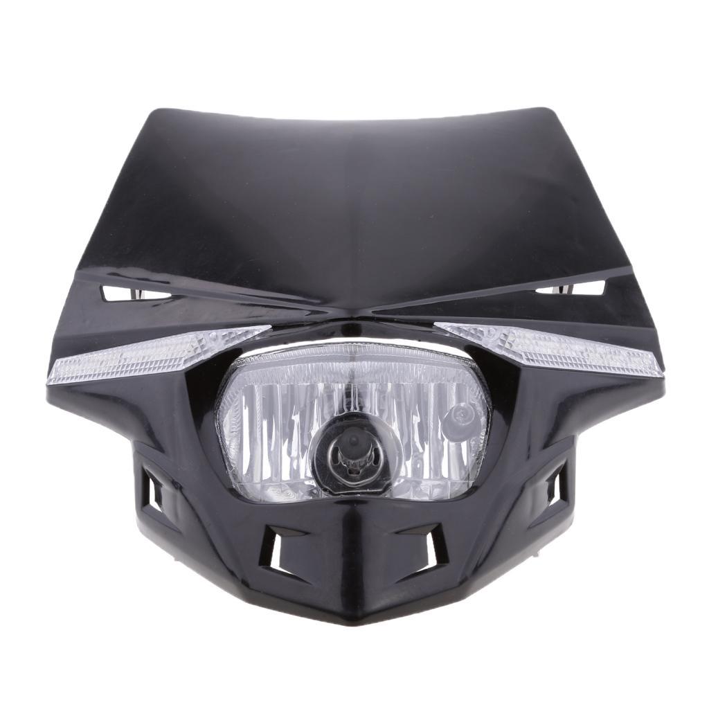 Motorcycle Headlight Head Lamp for Black