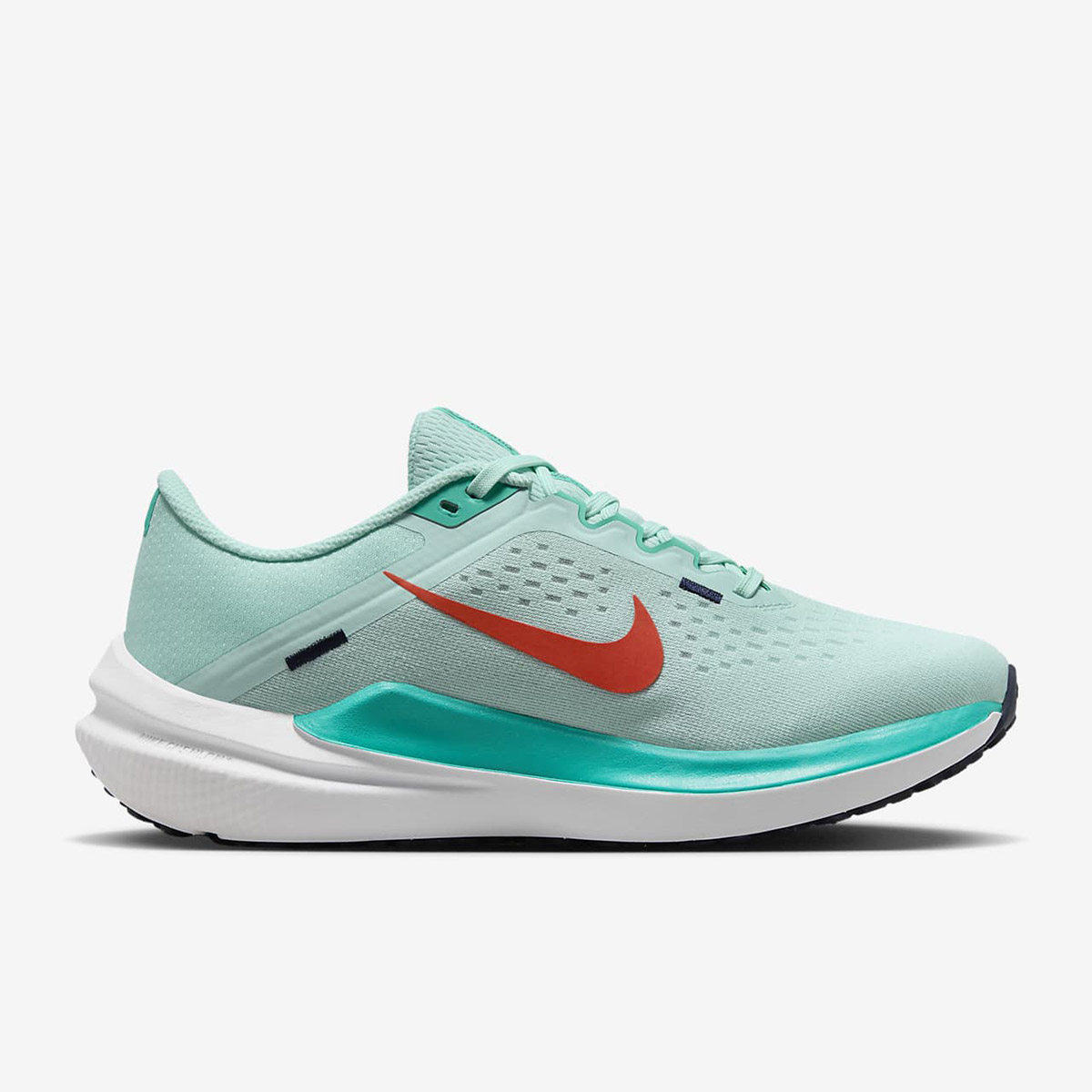 Giày chạy bộ Nữ NIKE W AIR WINFLO 10 - JADE ICE/CLEAR JADE/WHITE/PICANTE RED - 6 US