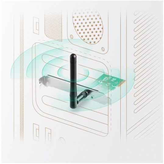 Card mạng không dây TP-Link TL-WN781ND- Hàng chính hãng