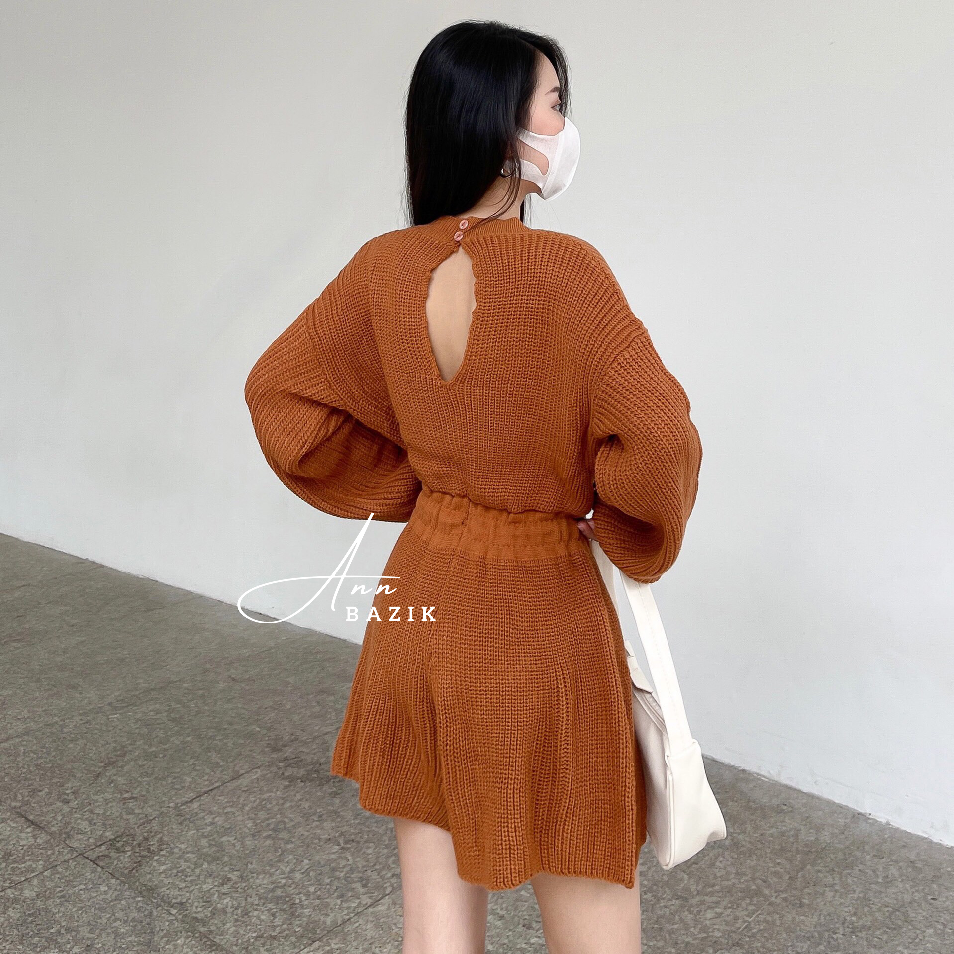 Jumpsuit len nữ ba màu | Ann Bazik | AJ2351