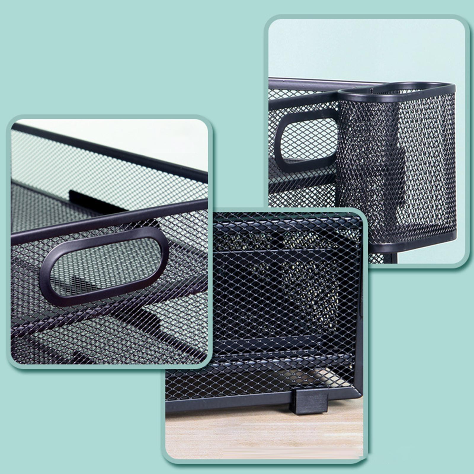 Mesh File Letter Tray Letter Tray Paper Organizer for Home Office Stationery
