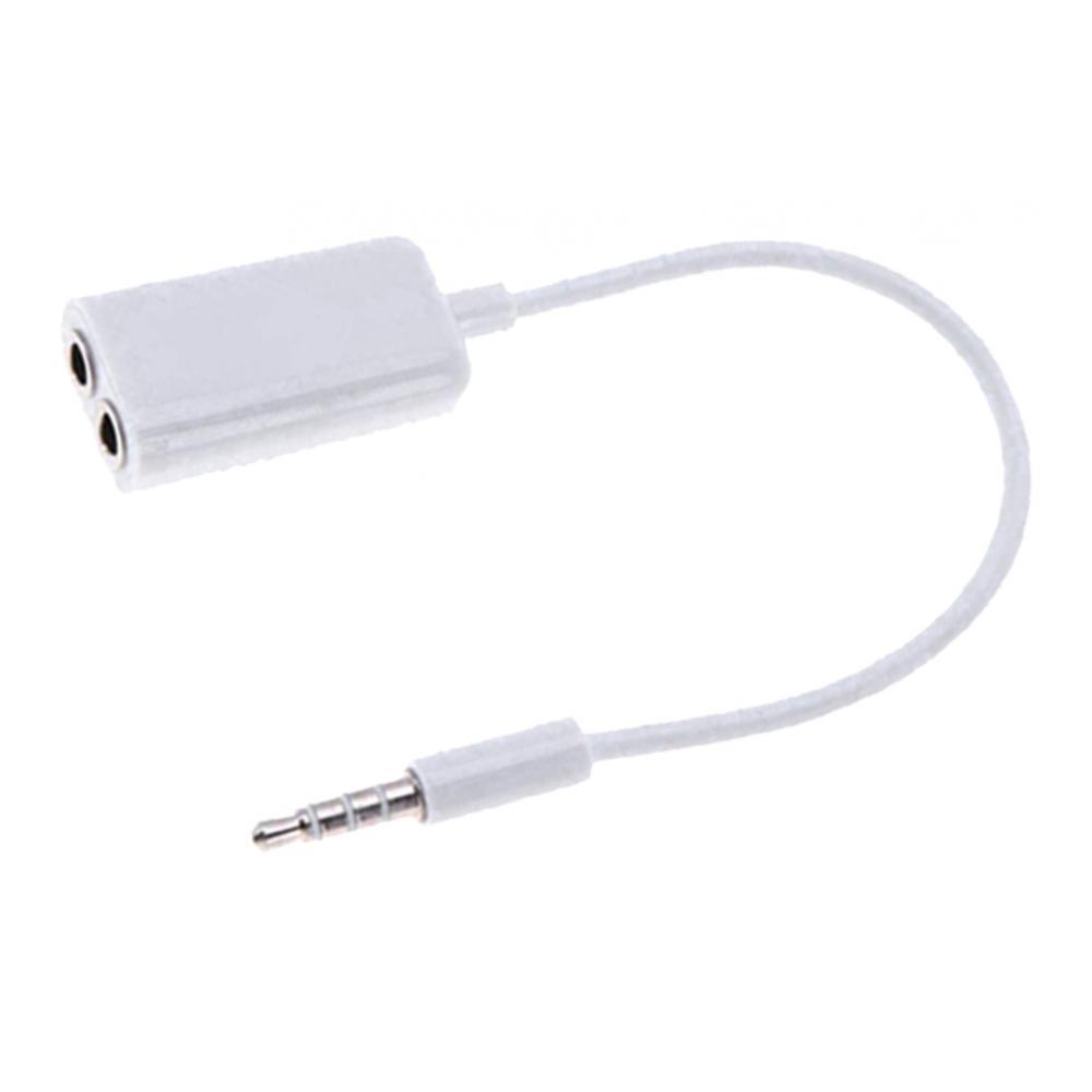 3.5mm 1 Male to 2 Female Audio Splitter AUX Cable