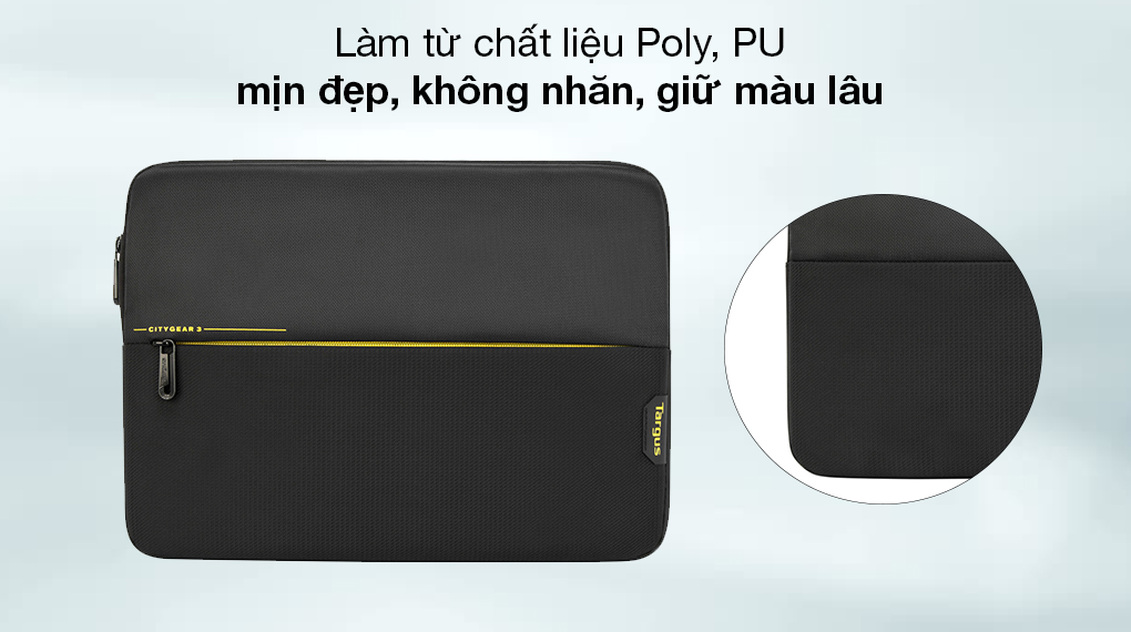 Túi chống Sốc laptop, máy tính bảng Targus City Gear, hàng chính hãng