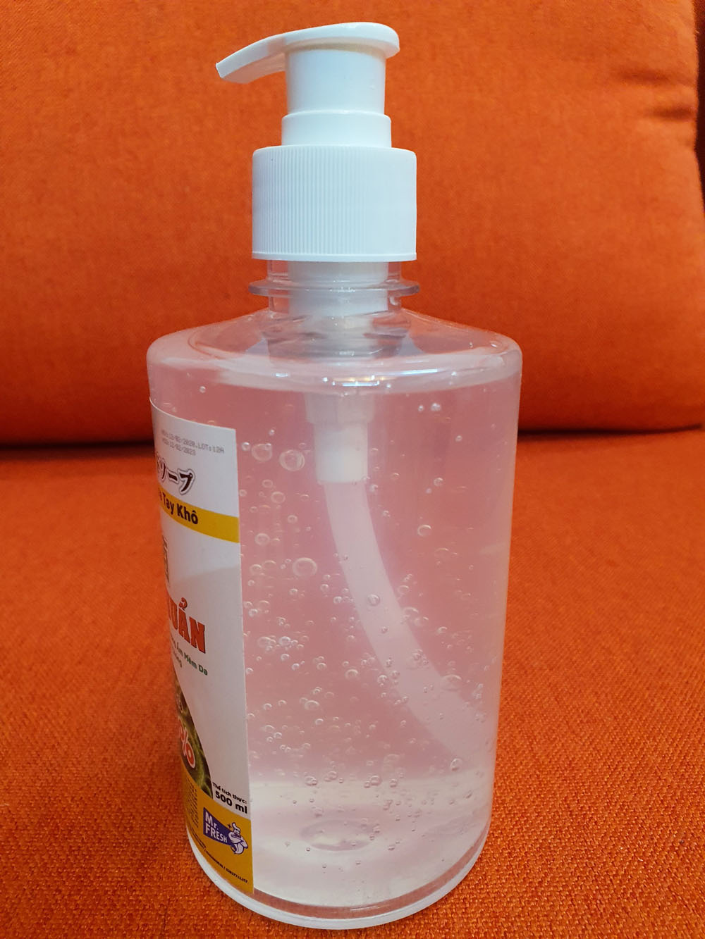 Nước rửa tay khô diệt khuẩn an toàn Mr. Fresh 500ml Hương Xả