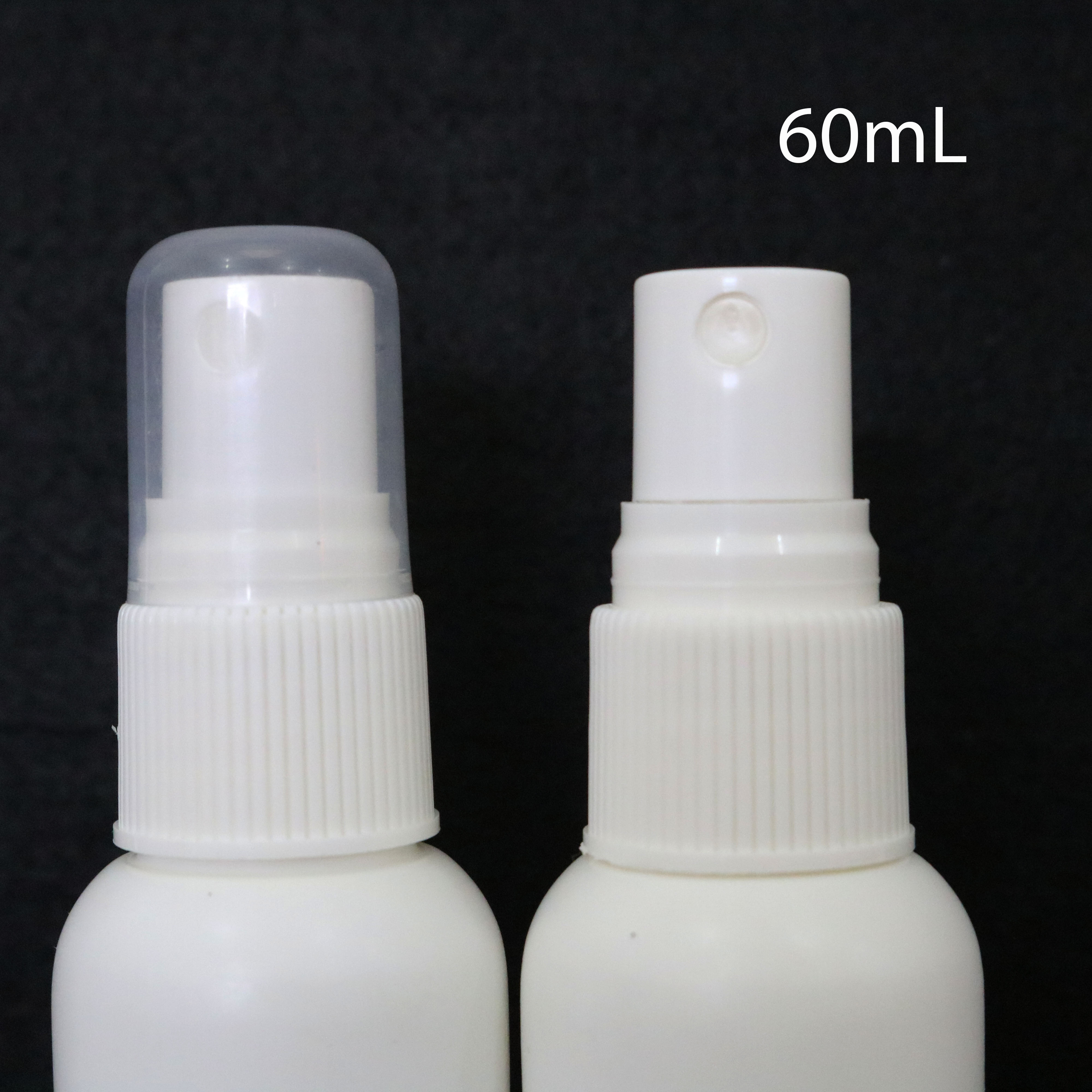 Chai nhựa 60mL HPDE phun sương trắng tiện dụng