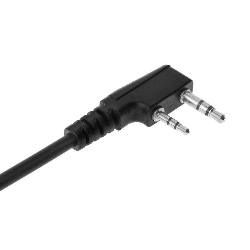 Micro cầm tay 2 Pin PTT cho bộ đàm Baofeng Kenwood TYT