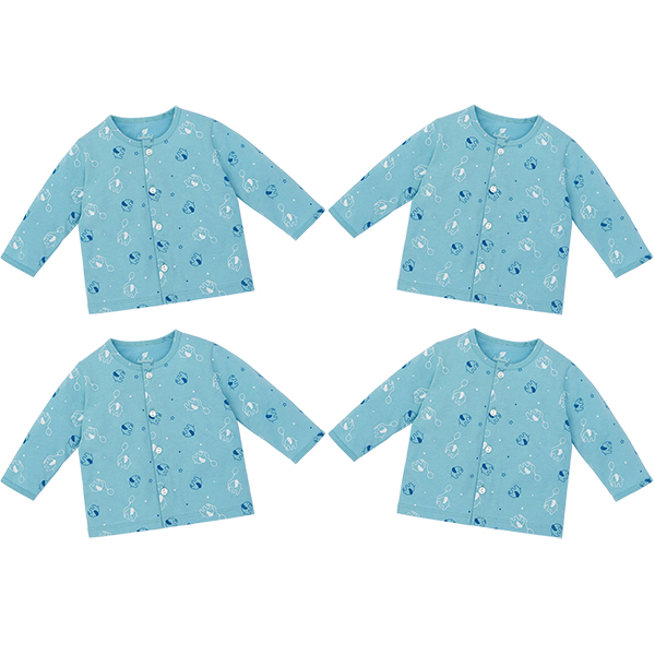 Combo 4 Áo Sơ Sinh Cài Giữa Lullaby TD BT NH48B