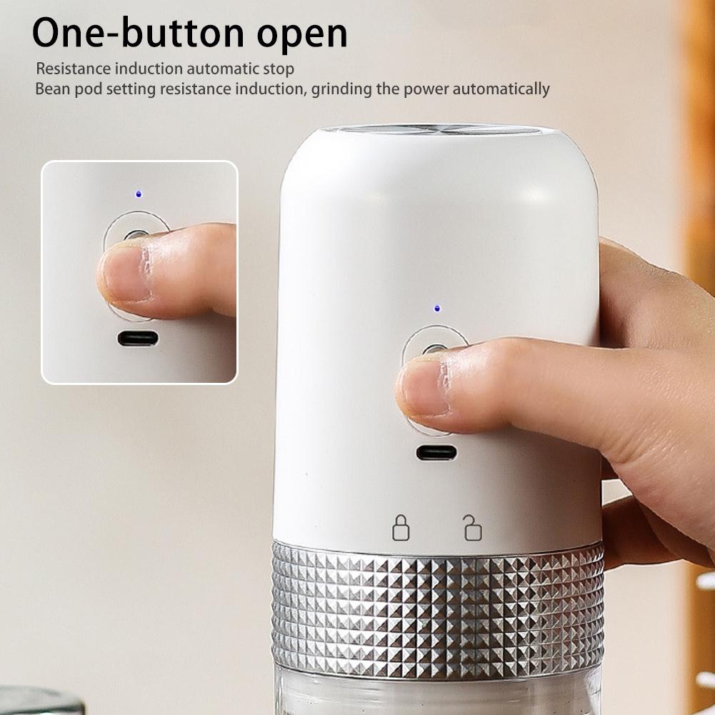 Máy xay cà phê điện tự động có thể điều chỉnh độ thô có thể giặt được chuyên nghiệp