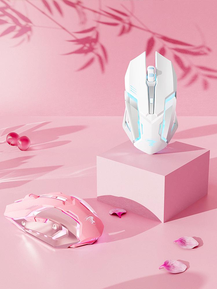 2.4G + Bluetooth Chế Độ Kép Chuột Không Dây Sạc Cơ Chơi Game Game Bluetooth Silent Chuột Máy Tính Xách Tay Công Sở